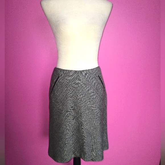 Banana Republic Ladies Wool A-Line Skirt (Size 4) - Picture 1 of 9